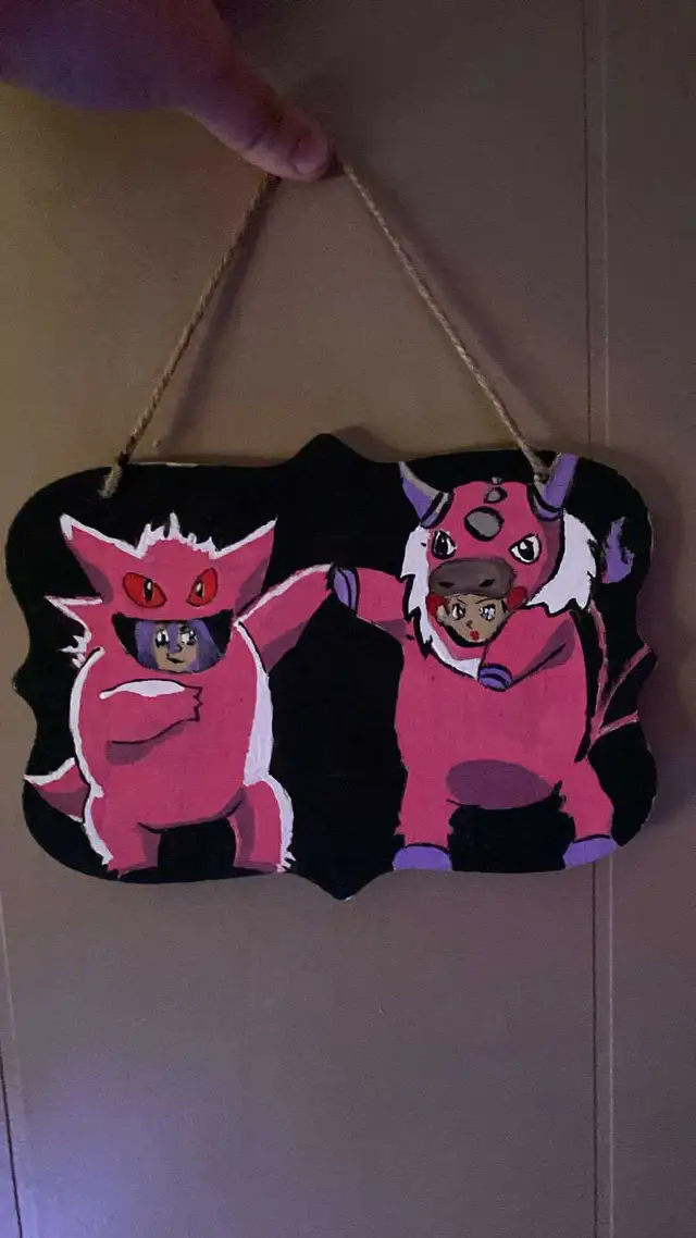 Jessie and James Pokémon painting hand painted 628643659109151211