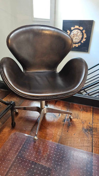 RH leather chair 
