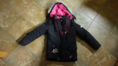Black Winter Coat Youth Size 10-12 - $5, View more