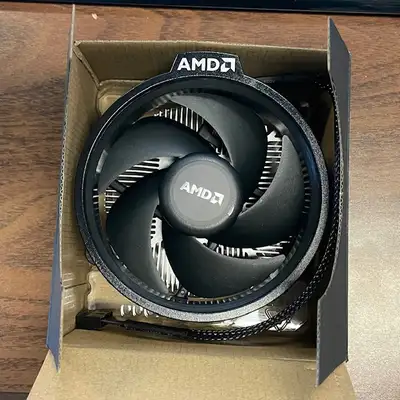 New AMD Wraith Stealth Socket AM4 4-Pin Connector CPU Cooler, View more