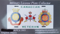 Military and Veteran License Plates