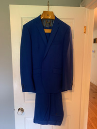 Steely Calder Mens Suit - **Bright Blue***