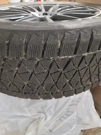 X7 BMW Tires & Rims for sale; P255/55R20 107TQty 4 Still with excellent ware; 1 owner 2.5 winters of...