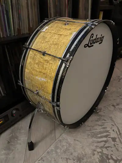 26” LUDWIG BASS DRUM FOR SALE, View more