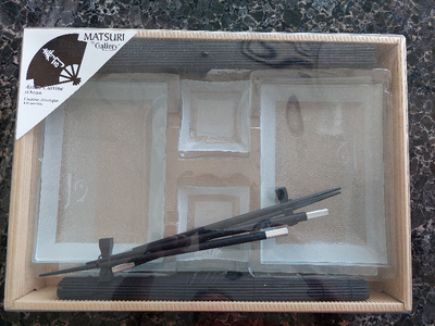 Japanese Glass Dining Set, View more