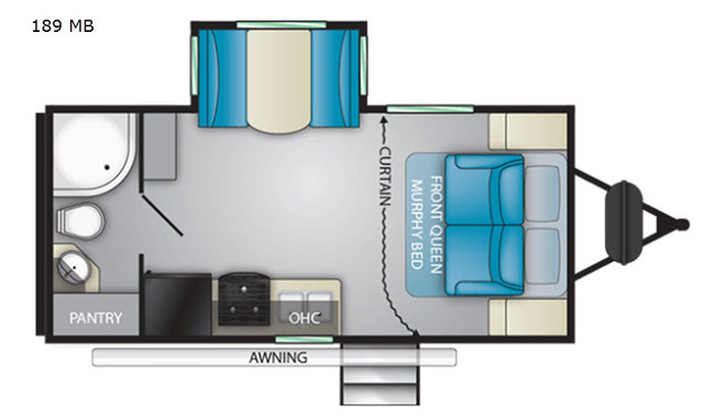 Sundance 189 MB Ultra-Lite by Heartland in Travel Trailers & Campers in Williams Lake