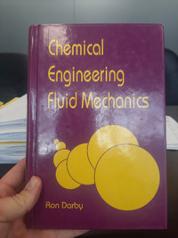 Chemical Engineering Fluid Mechanics Textbook