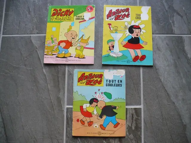 ARTHUR ET ZOÉ ( 2 ) - DICKY LE FANTASTIC ( 1 ) VINTAGE62863728701314129