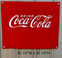 Antique / Vintage Coke Coca Cola Signs