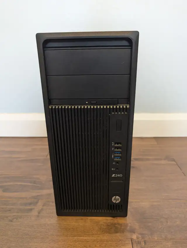 HP Z240 workstation,Xeon E3-1230 v5 (equiv i7-6700), 16GB, 256GB64520006891010120