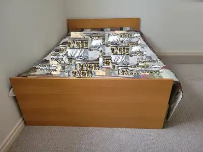 DOUBLE / FULL -Bed Frame ---MOVING SALE!