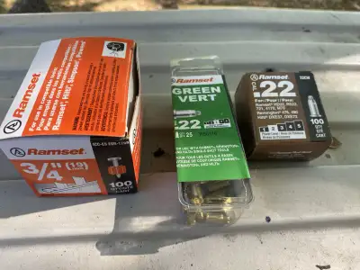 None of the load has been used and very little from the pins are missing