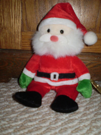 SANTA December 06, 1998 Christmas Retired Ty Beanie Buddy Baby