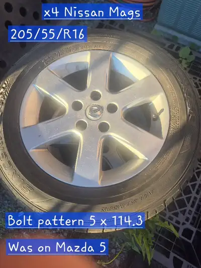 Brand is Sincera Touring Lots of thread Switched to summer and winter wheels Fits many vehicles Will...