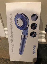Dechlorinating spa shower head BNIB brand new in box