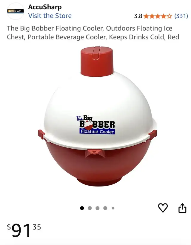 Big Bobber Floating Cooler in Fishing, Camping & Outdoors in Oshawa / Durham Region - Image 4