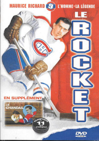 Sport Hockey - 1 DVD relatant la carrière de MAURICE RICHARD