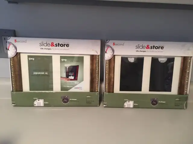 New picture frames