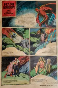 Montreal Standard comics apr. 24 1943 - full flash page included