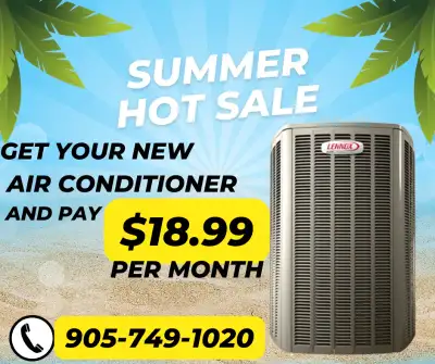 Don't Sweat It: Air Conditioners at Just $18.99/Month!