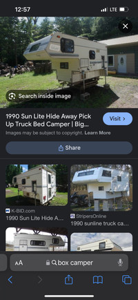 Looking for a truck camper