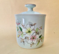 Vintage limehouse NITTO, FRESH TONES, JAPAN - sugar pot with lid