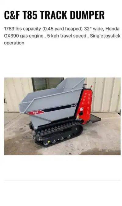 Track Dumper with Honda Engine, View more