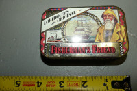 Vintage Fisherman's Friend Metal Tin Box