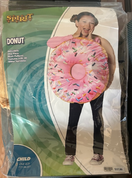 Donut Halloween Costume CHILD Size 6-9 - Like New! in Costumes in Markham / York Region - Image 2