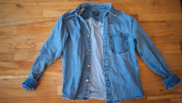 Denim Jacket men's XS oversized H&M