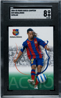 Panini Soccer Card Ronaldinho Base Adrenalyn XL World Cup 2010 SGC 10 Gem  Mint