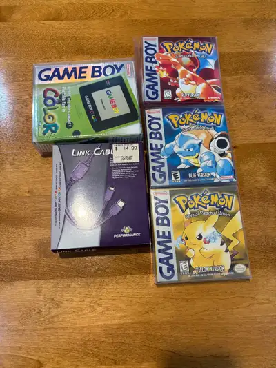 Nintendo Game Boy Gameboy Kiwi  Pokemon red yellow blue games, View more