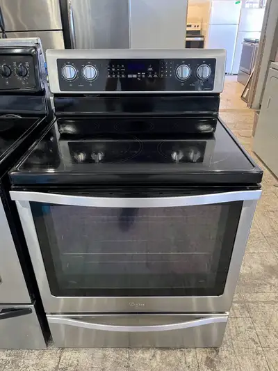 whirlpool 30” electric range(can deliver), View more
