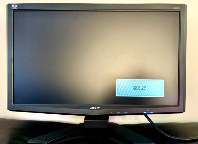 Acer VGA (only) monitor in Monitors in Vancouver