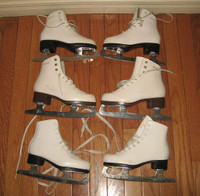 Ice Figure Skates - Girls size Jr.8/9, Jr.11 , size 1 and 2
