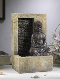 Jeco Inc. FCT110 Buddha Water Tabletop Fountain