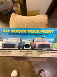 All season truck front, year-round protection for truck & van