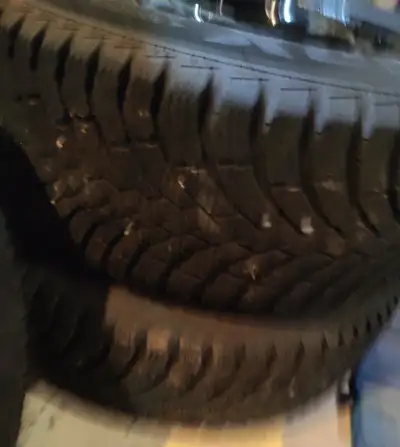 2 winter rims 5x114.3(16inch) with 3 Michelin X-ICE tires with at least 75% tread left size 215 65 1...