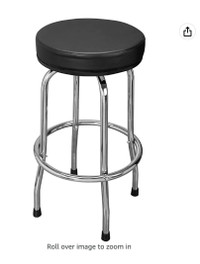 Torin® - Black Swivel Bar Stool