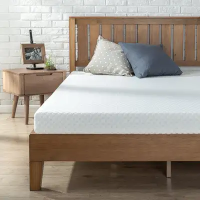 Zinus AZ-FMS-4F Memory Foam 4 Inch Double Mattress, Full , White, View more