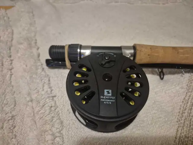 Superfly Fly Rod and Reel in Fishing, Camping & Outdoors in Owen Sound - Image 4