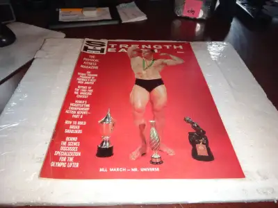 The physical fitness magazine strenght & health 1966 bodybuildin, View more