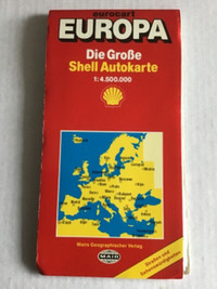 Shell vintage Eurocart Europe 1989-1991