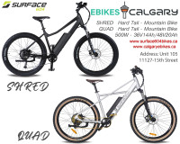 NEW SHRED/QUAD Electric Bike - 48V14Ah/48V20