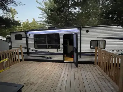 I am selling a used travel trailer that's ready for new adventures. This cozy trailer includes all t...