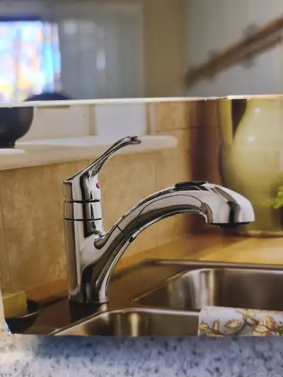 I JUST COMPLETED A JOB AT A CONDO NEAR BY . I INSTALLED NEW KITCHEN FAUCETS. THE RENZO PULL OUT KITC...