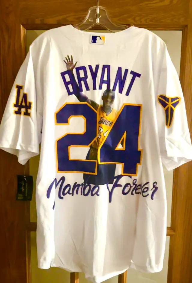 Kobe Bryant LA Dodgers Jersey Custom (New)63023586418945121