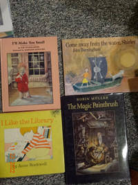 Children Books collection, 4 hardcover,dustcovers,wonderful