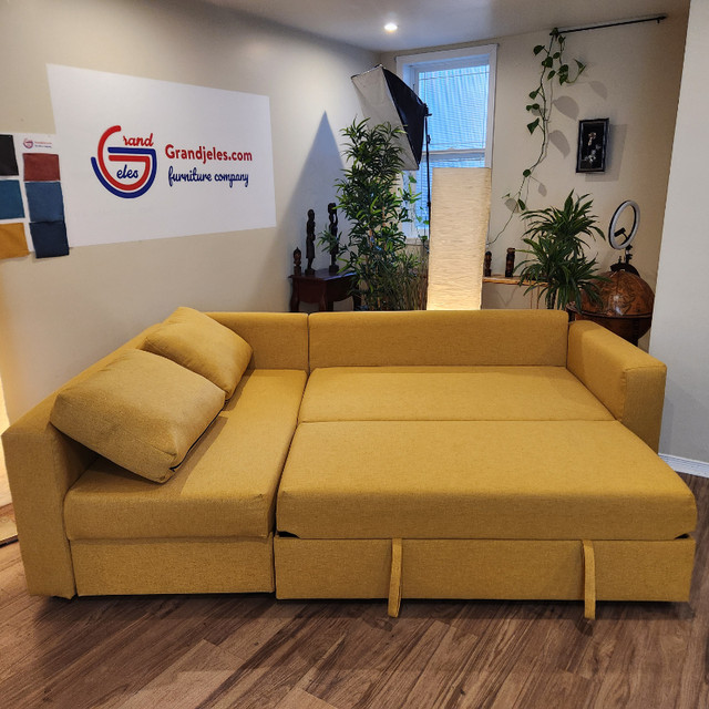 Canapé lit Ikea reconditionné + Livraison offerte dans Lits et matelas  à Ville de Montréal - Image 2