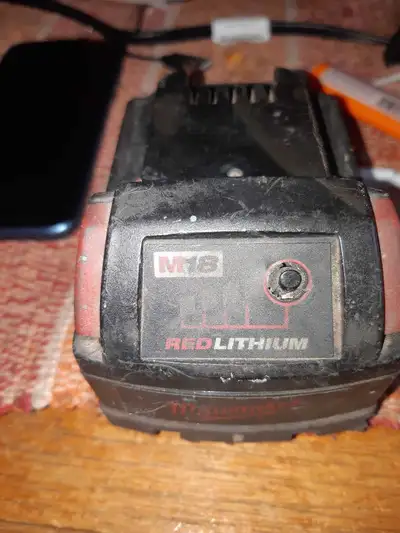 18 volt Milwaukee battery, View more
